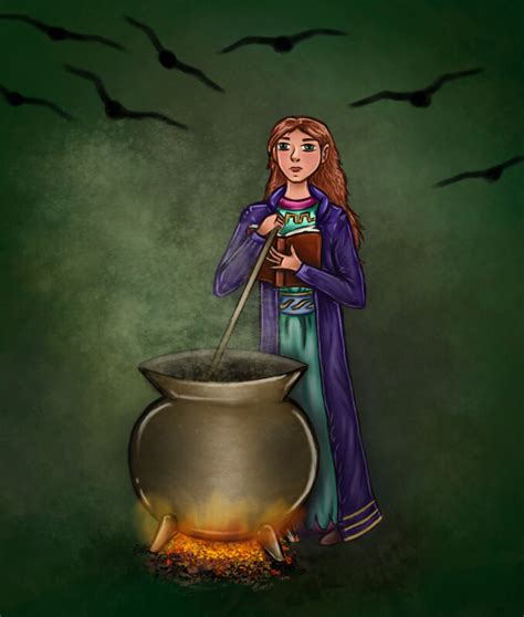 Lilliputian cook witch